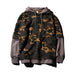 Men Camouflage Military Hoodie (3 colors) - Indigo-Temple