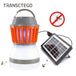 2-IN-1 Bug-Zapper and Lantern with Solar Panel - Indigo-Temple