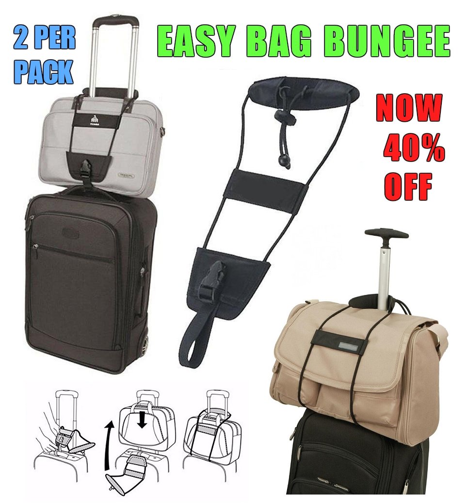 Easy Bag Bungee™ - Luggage Companion (2 PCS) - Indigo-Temple