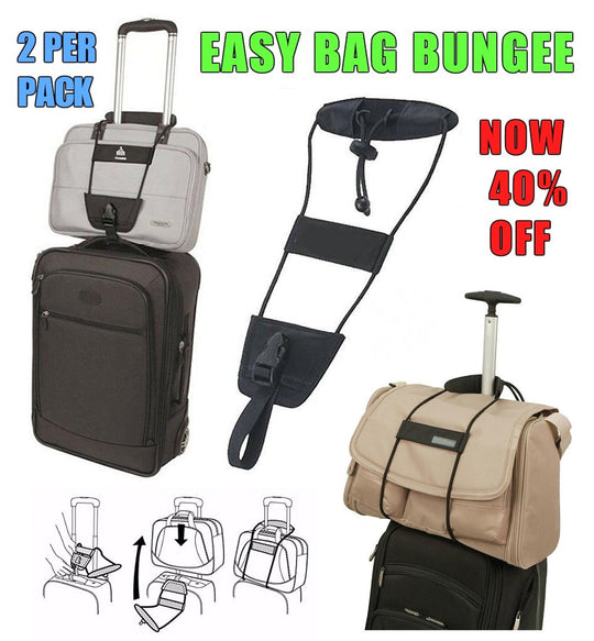 Easy Bag Bungee™ - Luggage Companion (2 PCS) - Indigo-Temple