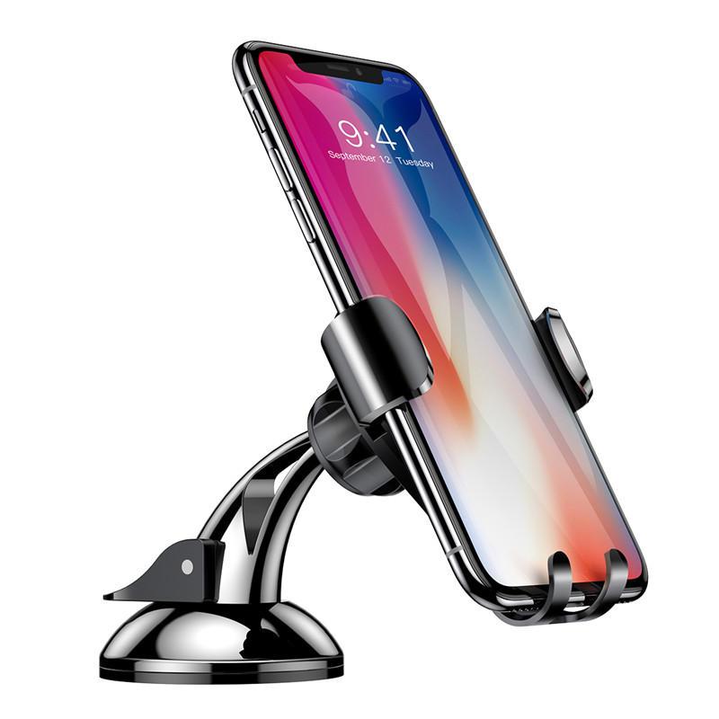 Baseus Suction-Based Gravity-Powered Car Phone Mount - Indigo-Temple
