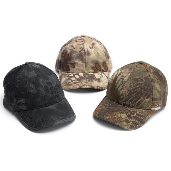 Camouflage Outdoor Cap - Indigo-Temple