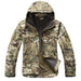 TACTICAL SHARKSKIN SOFT SHELL WATERPROOF JACKET (free shipping) - Indigo-Temple