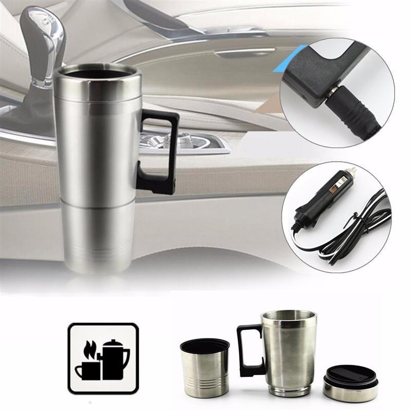 Electric Heated Car Mug/Thermos - Indigo-Temple