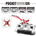 Mini Pocket Drone With Controller - Indigo-Temple