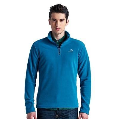 Men's Winter Fleece Softshell Jacket - Indigo-Temple
