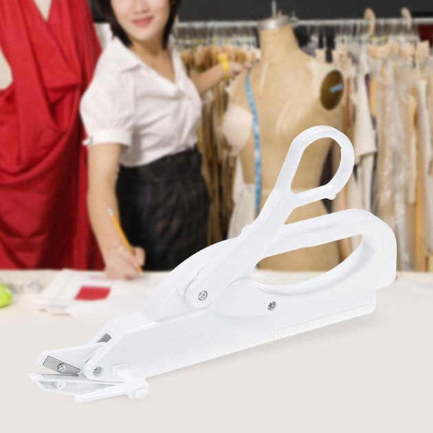 Multipurpose Electric Automatic Safe Handheld Fabric Sewing Scissors - Indigo-Temple
