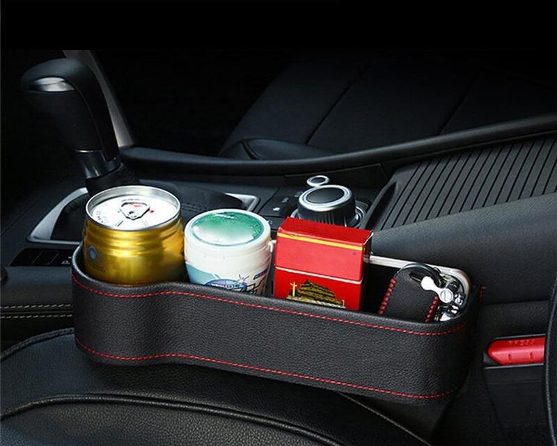 Elegant Car Seat Gap Organizer (1/2 Pcs) - Indigo-Temple