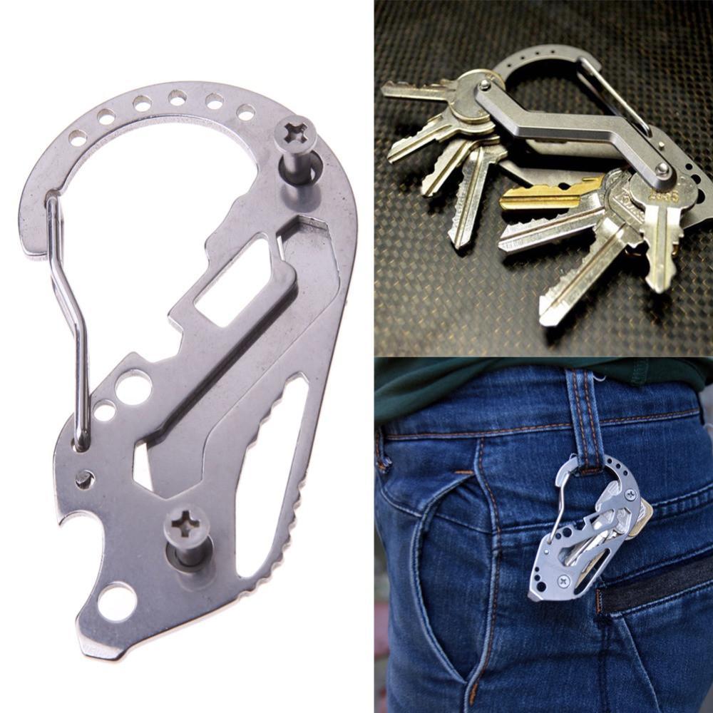 Multifunction EDC Key Organizer Clip - Indigo-Temple