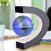 Zero Gravity Levitating Globe LED Lamp - Indigo-Temple