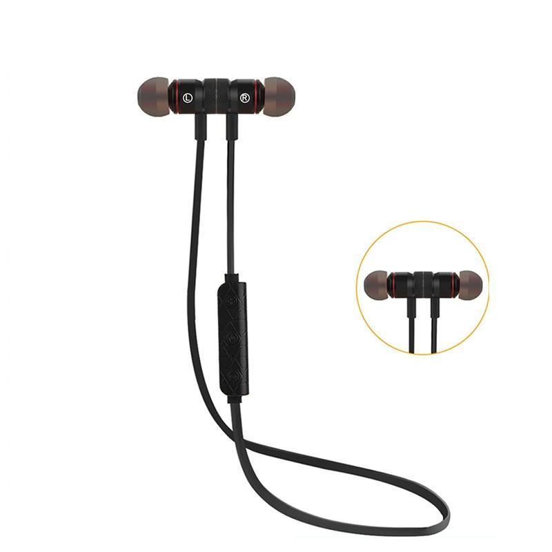 Bluetooth V4.0 Wireless Noise Reduction Earphones - Indigo-Temple