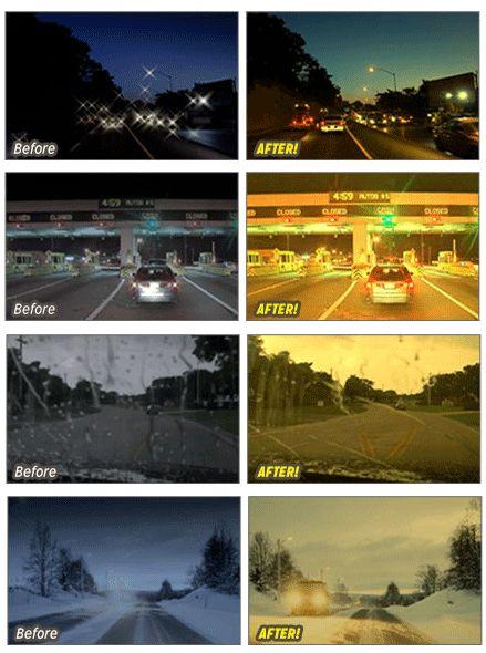 VISION™ Anti-Glare Driving Glasses - Indigo-Temple