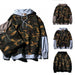 Men Camouflage Military Hoodie (3 colors) - Indigo-Temple