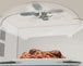 "Hover-Cover" Microwave  Splatter Guard - Indigo-Temple