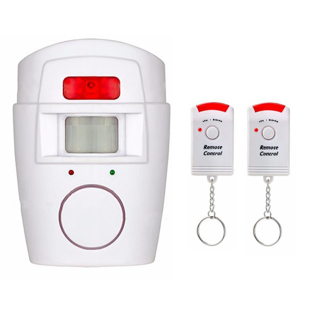 Wireless IR Motion Sensor Alarm Security System - Indigo-Temple