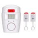 Wireless IR Motion Sensor Alarm Security System - Indigo-Temple