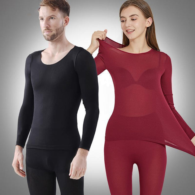 SecondSkin™ Ultra Elastic Thermal Underwear - Indigo-Temple