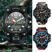 ZR - 660 SMAEL™ Jungle Edition Waterproof & Shockproof Tactical Watches - Indigo-Temple