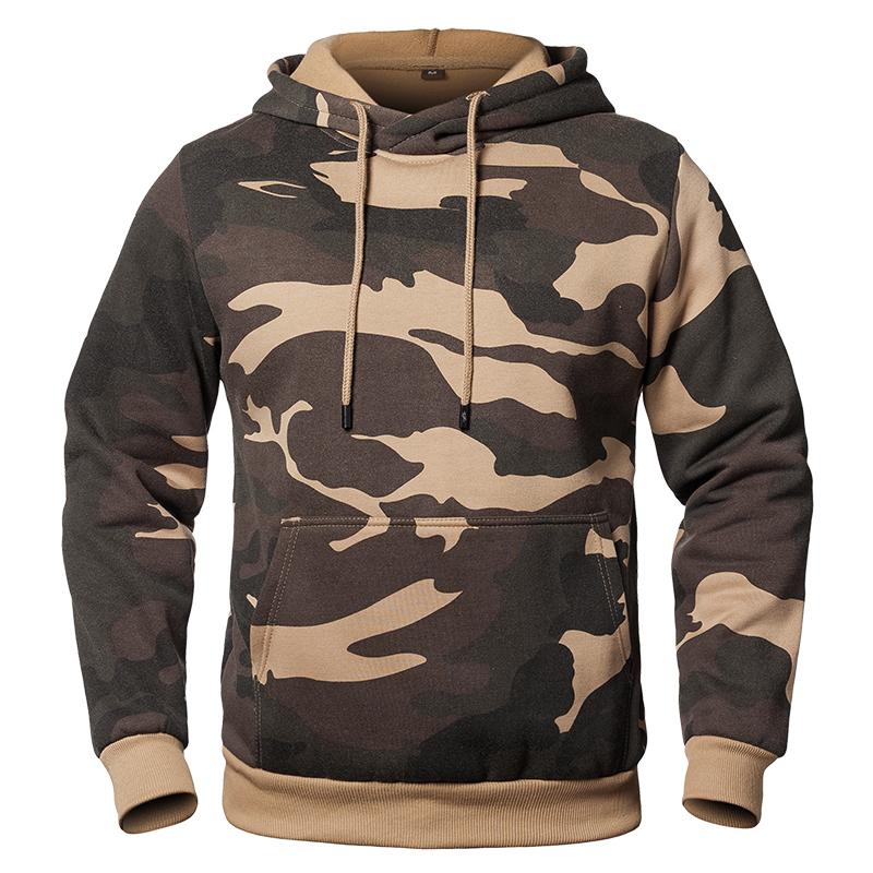 Men's TACTICAL Military Style Hoodie Sweatshirts - Indigo-Temple