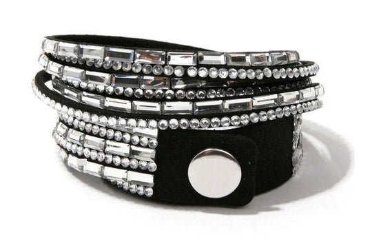 NightSpark - 2 WRAP BRACELET - Indigo-Temple