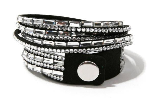 NightSpark - 2 WRAP BRACELET - Indigo-Temple