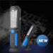 Super Bright USB Charging 36 + 5 LED Flashlight - Indigo-Temple