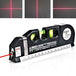 Multipurpose 7-IN-1 Level/Laser Horizon/Measuring Tape Tool - Indigo-Temple