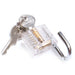 (Hobby-KIT) Transparent Padlock + Hobby Picks Set - Indigo-Temple