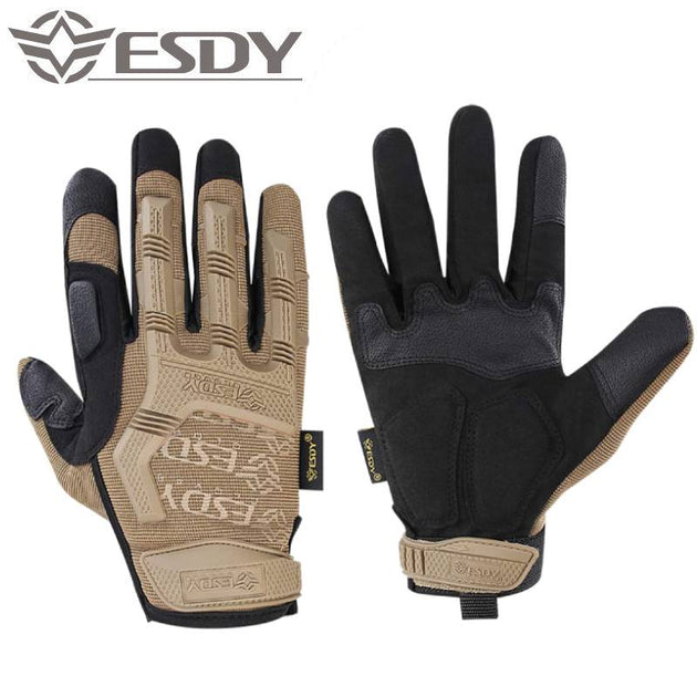 Maximum Impact Anti-Slip Tactical Gloves - Indigo-Temple