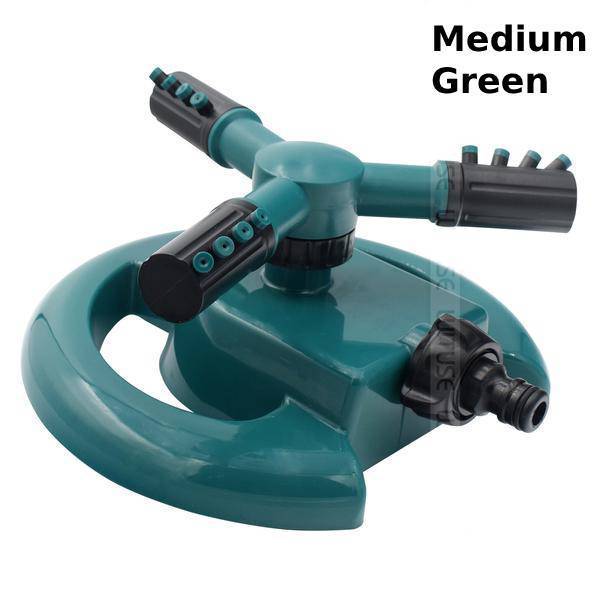 360° Auto-Rotating Adjustable Lawn Sprinkler - Indigo-Temple