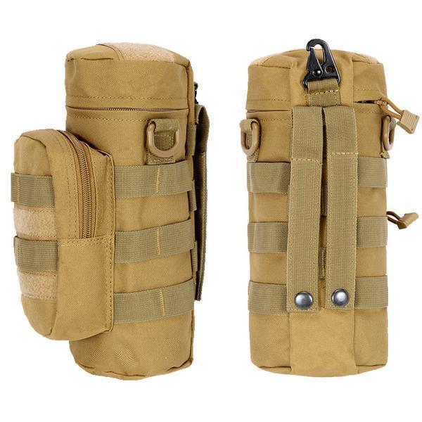 Molle Oxford Water Bottle Pouch - Indigo-Temple