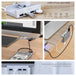 ORICO® Portable Clip-On 4-Port USB Hub - Indigo-Temple