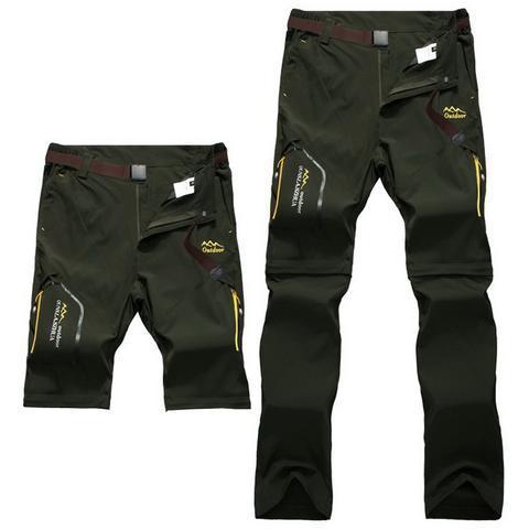 Mountainskin 2-In-1  Waterproof Hiking Pants - Indigo-Temple