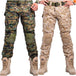 Military Pants With Knee Pads (9 colors) - Indigo-Temple