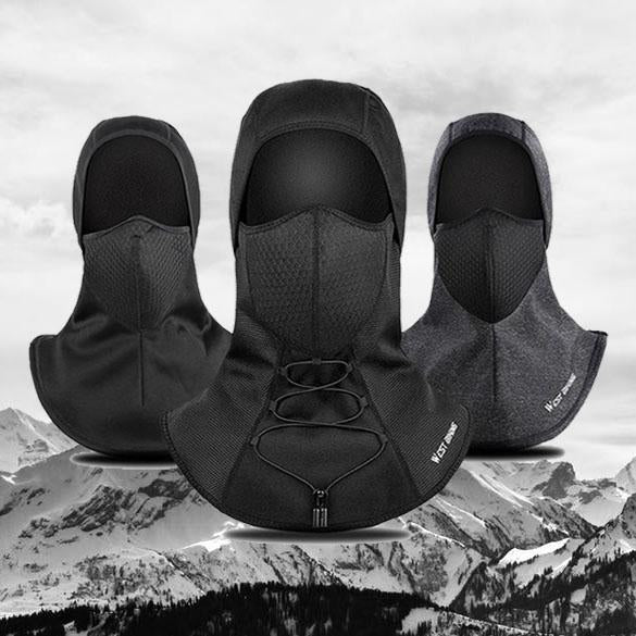 Windproof Thermal Face Cover Balaclavas - Indigo-Temple