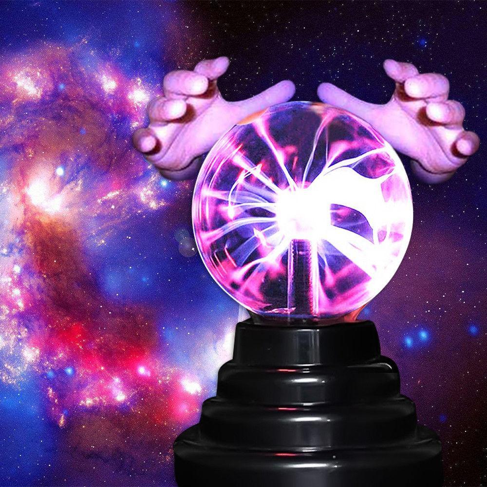 Plasma Light Novelty USB Electric Magic Ball - Indigo-Temple