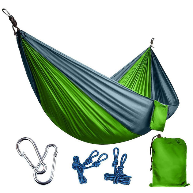 Portable Parachute Fabric Hammock - Indigo-Temple