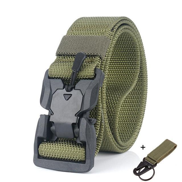 MagnetoBelt™ Tactical Belt With A Magnetic Buckle - Indigo-Temple