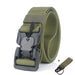 MagnetoBelt™ Tactical Belt With A Magnetic Buckle - Indigo-Temple