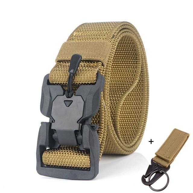 MagnetoBelt™ Tactical Belt With A Magnetic Buckle - Indigo-Temple