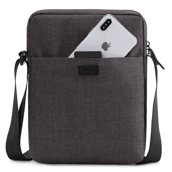 TINYAT™ Triple-Layer Casual Messenger Bag - Indigo-Temple