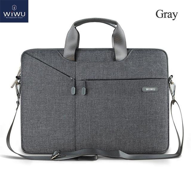 WiWU™ Waterproof Nylon Laptop Bag - Indigo-Temple