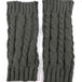 Women Warm Long And Stretchy Finger-less Gloves - Indigo-Temple