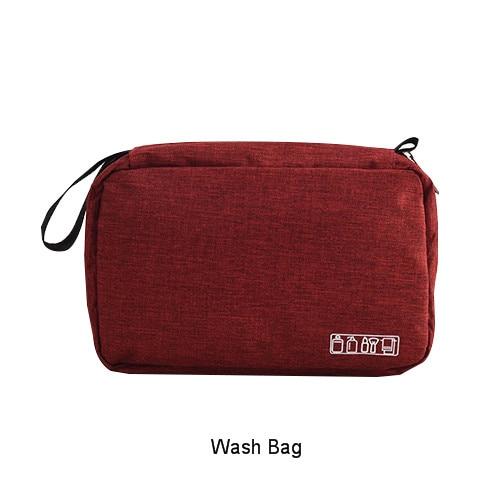 TravelMate™ Space-Saving Shoe Bag - Indigo-Temple