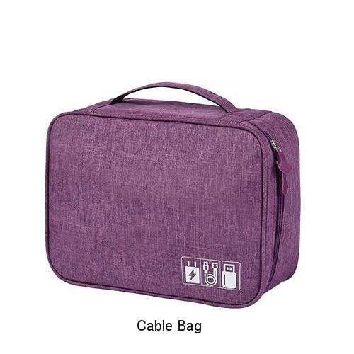 TravelMate™ Space-Saving Shoe Bag - Indigo-Temple