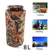 Portable 8L Camouflage Waterproof Bag - Indigo-Temple