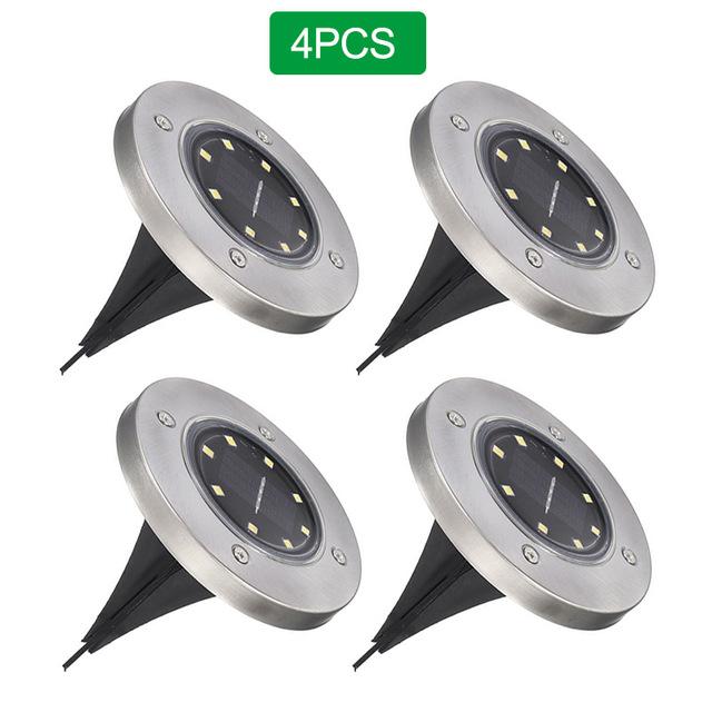 SolarCharge™ Garden Ground Solar powered  Light (2/4/8 pcs set) - Indigo-Temple