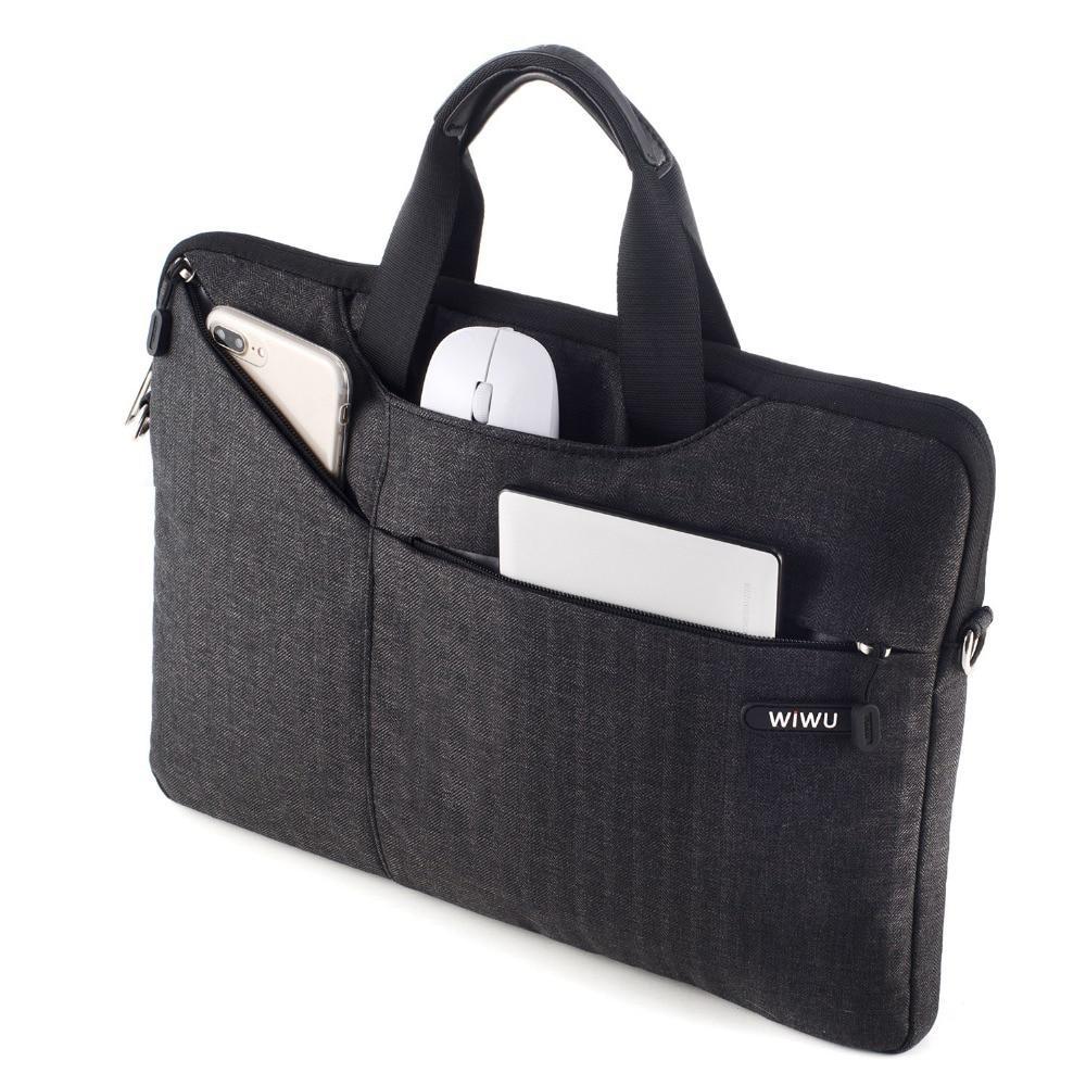 WiWU™ Waterproof Nylon Laptop Bag - Indigo-Temple