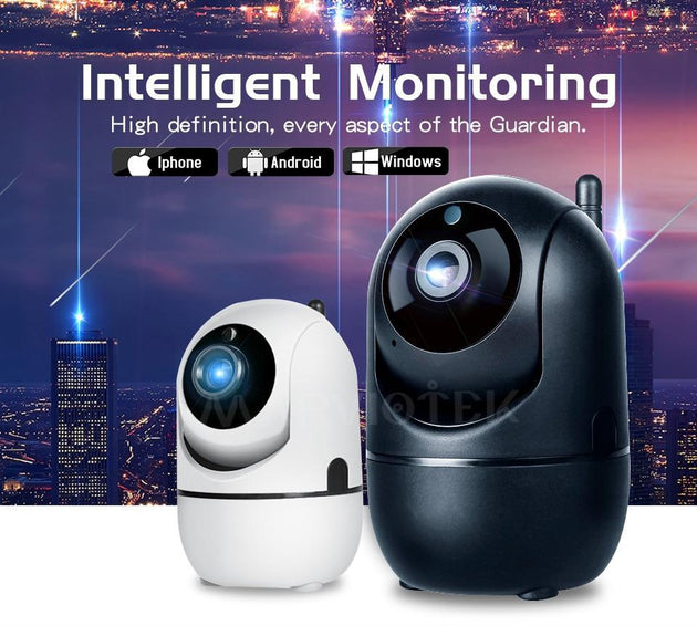 SecureTech™ 1080P Full HD  Wireless IP (Wifi ) Camera - Indigo-Temple