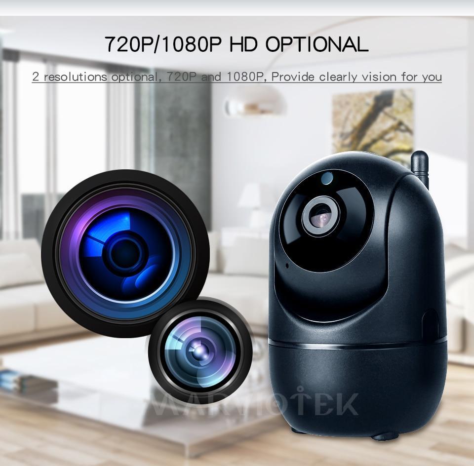 SecureTech™ 1080P Full HD  Wireless IP (Wifi ) Camera - Indigo-Temple